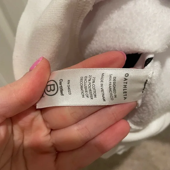 Black and White Athleta Crew - Picture 6 of 7